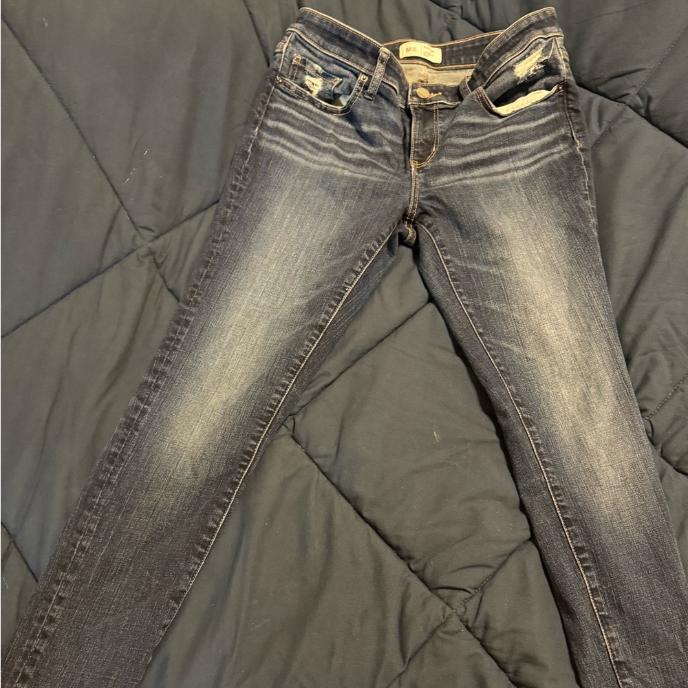 BKE jeans barely jeans